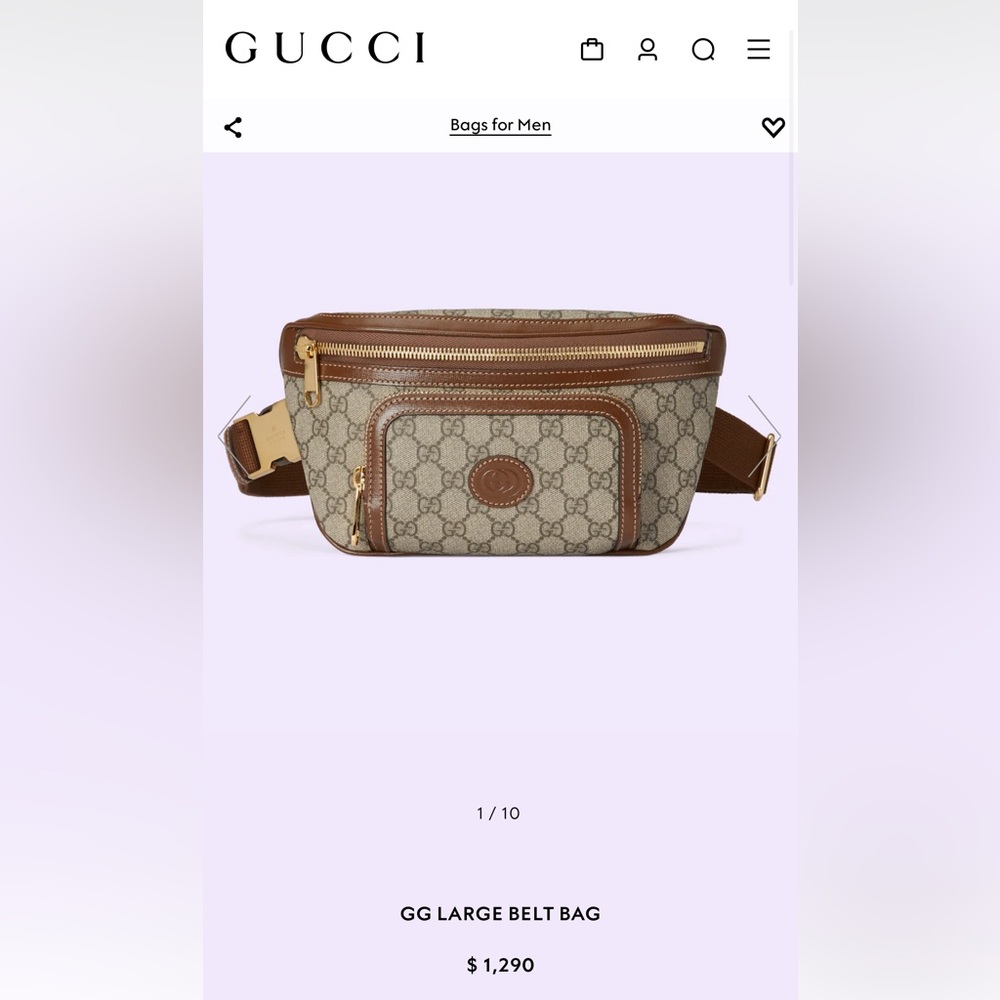Gucci GG Large Belt Bag